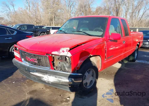 1996 GMC Sierra C1500 from USA, damaged, VIN 2GTEC19R9T1532649